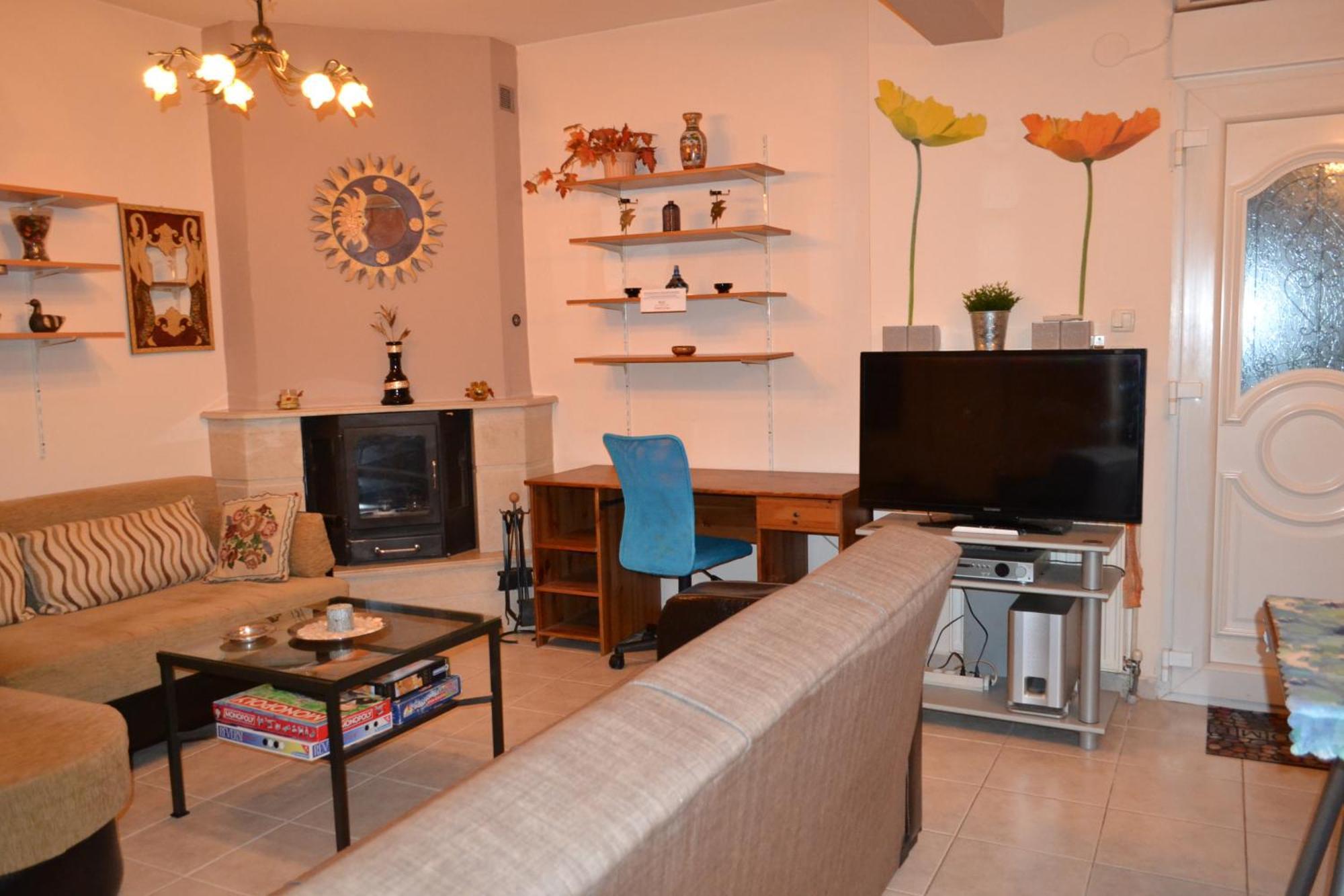 Апартаменты Vasiliki'S Cosy House Неа-Миханиона Экстерьер фото